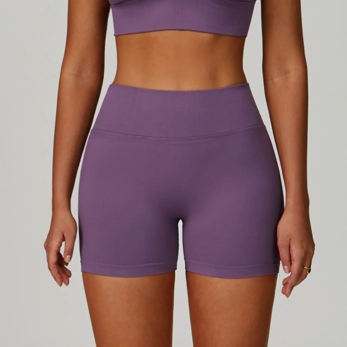 Coralie Breathable High-Waist Shorts