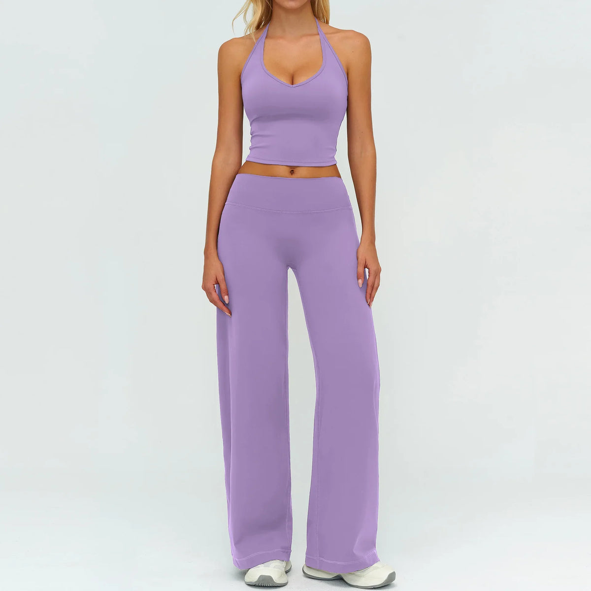 Hazel Halter Top and Wide-Leg Set
