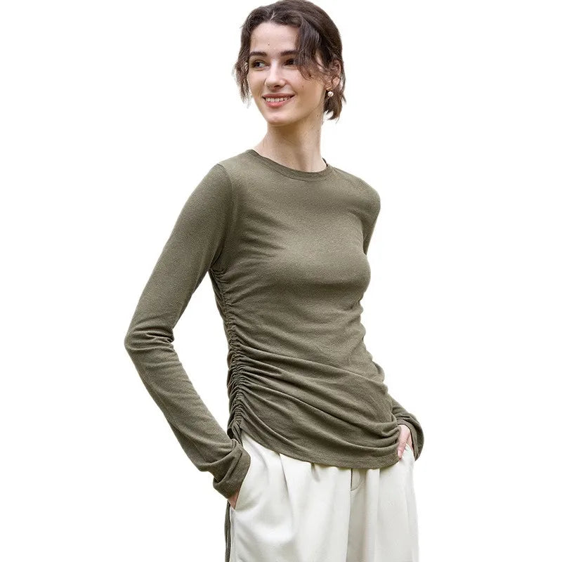 Quartz Asymmetric Knit Top