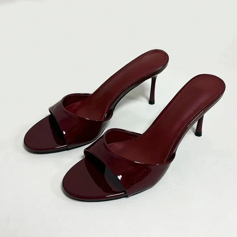 Ava Thin Strap Round-Toe Sandals