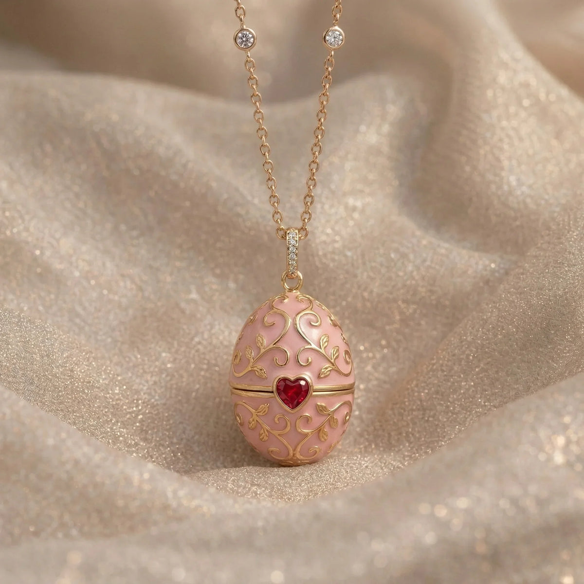 Carnelian Pink Necklace