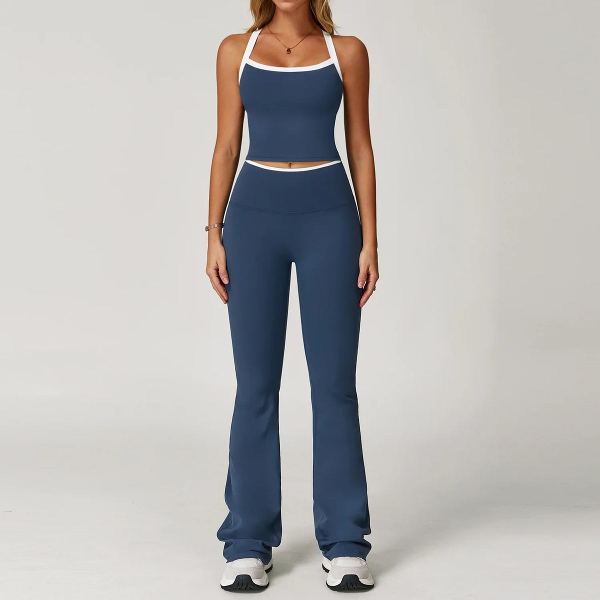 Cocoa Supportive Bra and Bottoms Set