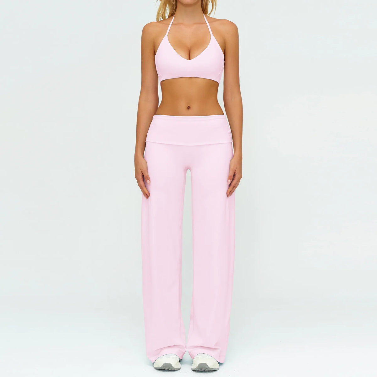Hazel Halter Top and Wide-Leg Set