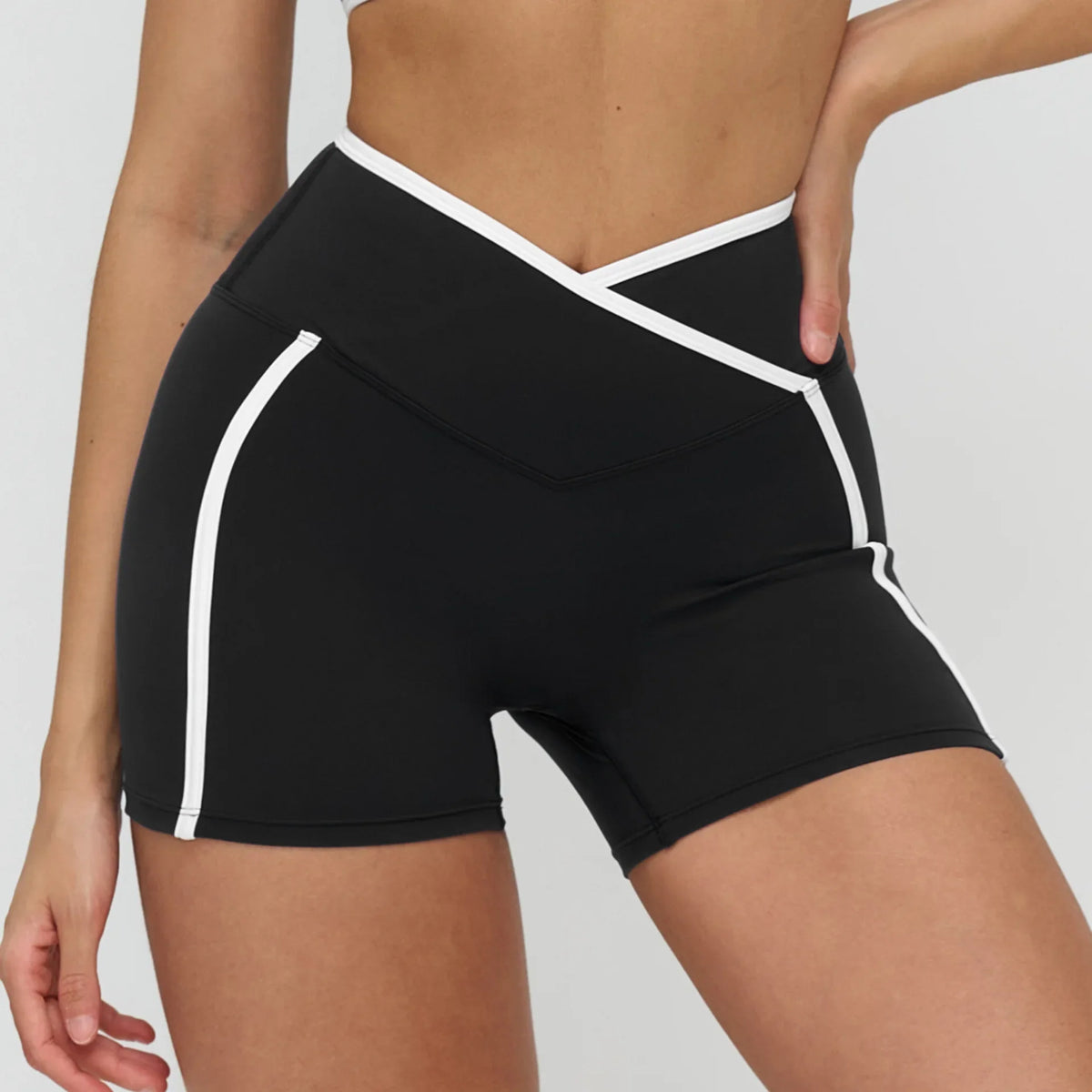 Cherry High-Rise Training Shorts