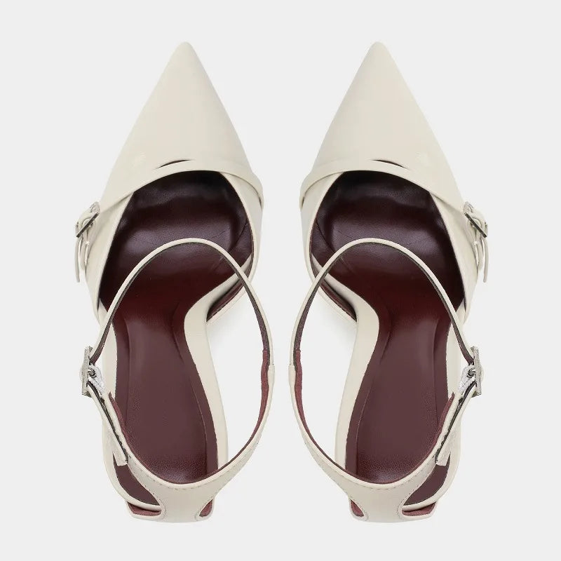 Aina Patent Pointed Stilettos