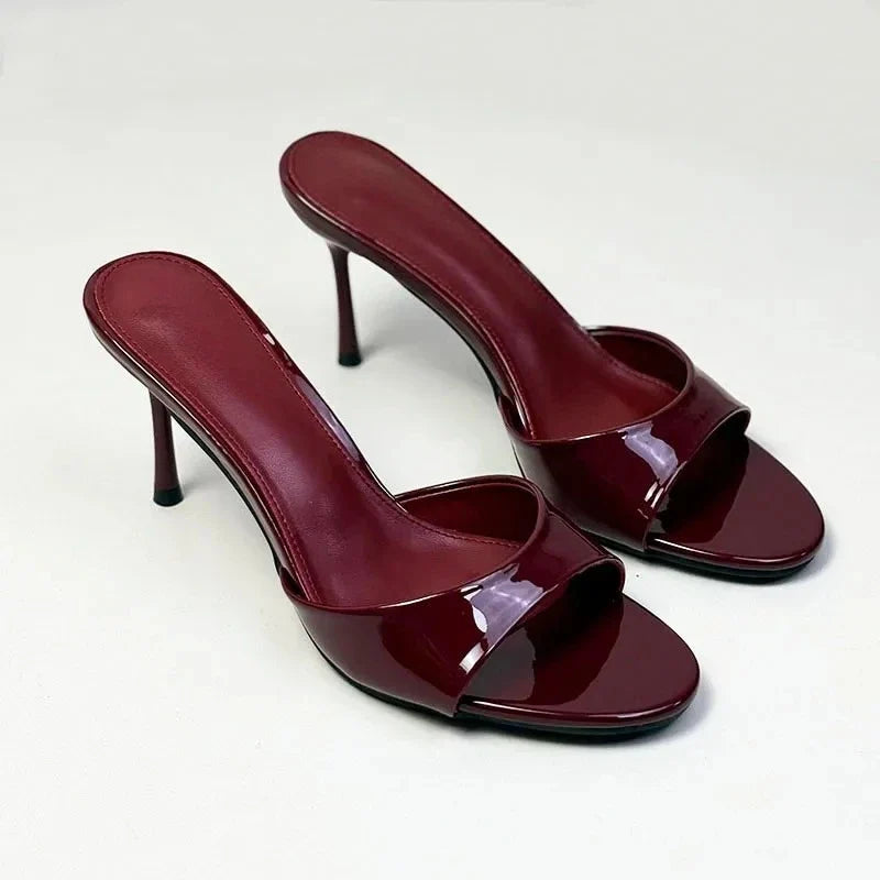 Ava Thin Strap Round-Toe Sandals