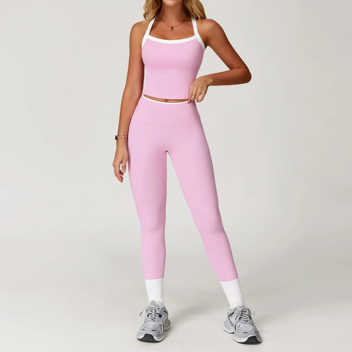 Cocoa Supportive Bra and Bottoms Set